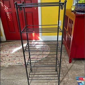 Longaberger wrought iron 5 tier stand